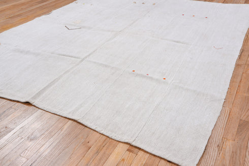 Vintage Hemp Kilim Area Rug (7' x 8')